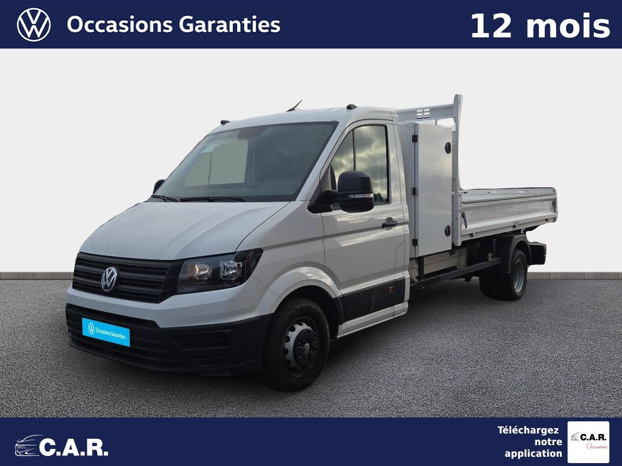 Occasion VOLKSWAGEN CRAFTER CSC BENNE COFFRE GRUAU PROP (RJ) 50 L4 2.0 TDI 163CH BUSINESS