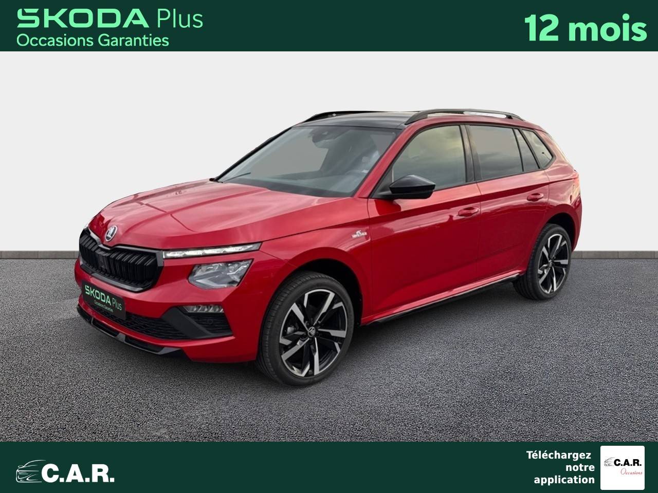 Occasion SKODA Kamiq 1.0 TSI Evo 2 116 ch DSG7 Monte Carlo