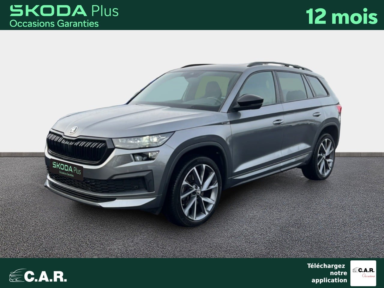 Occasion SKODA Kodiaq 2.0 TDI 200 SCR DSG7 4x4 5pl