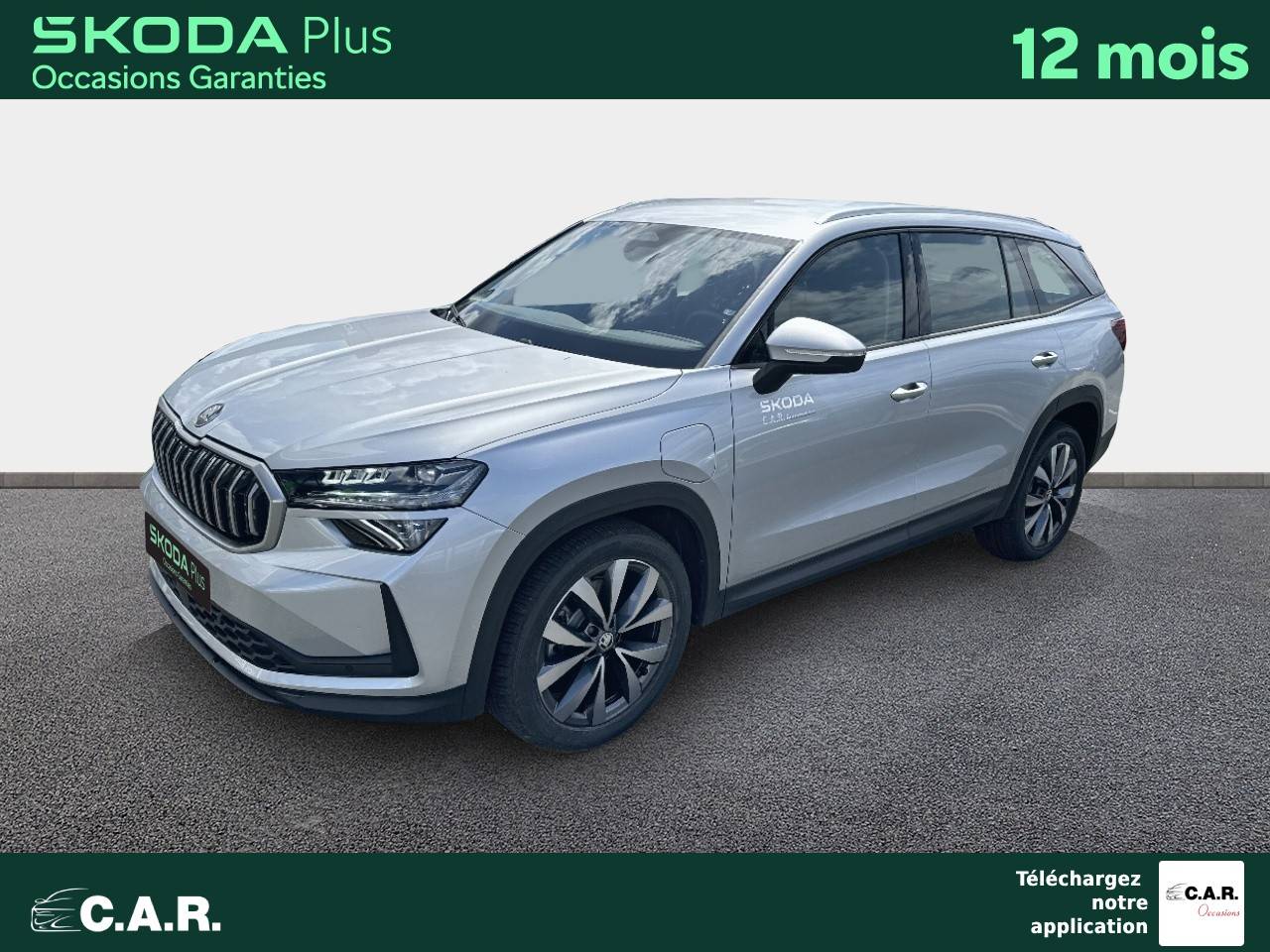 Occasion SKODA Kodiaq 1.5 TSI 204 ch Hybride Rechargeable PHEV DSG6 5pl