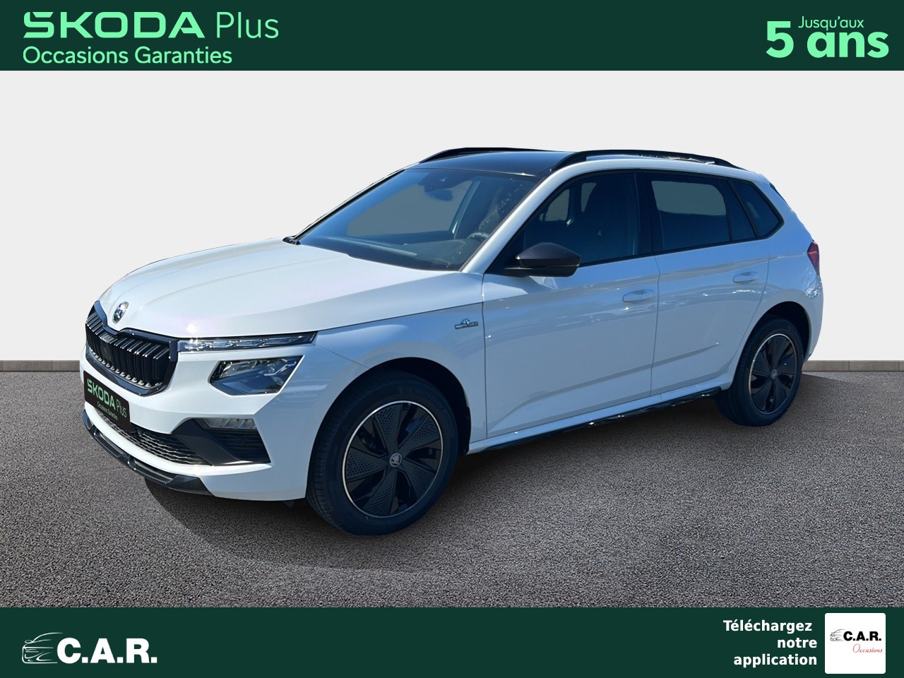 Occasion SKODA Kamiq 1.0 TSI Evo 2 116 ch DSG7 Monte Carlo