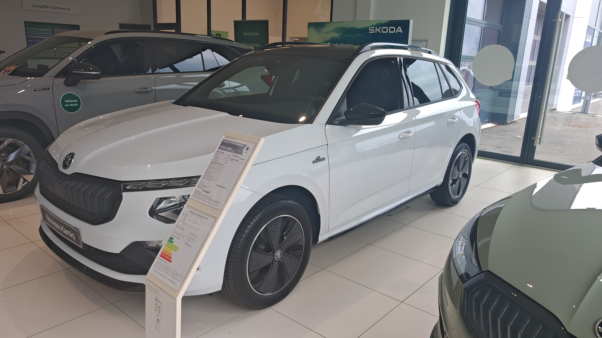Occasion SKODA Kamiq 1.5 TSI Evo 2 150 ch DSG7 ACT Monte Carlo