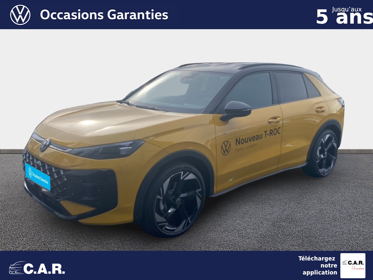 Occasion VOLKSWAGEN T-Roc 1.5 eTSI EVO2 Hybrid 150 ch DSG7 R-Line